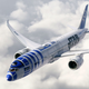 Illustration for article titled The Force Is Strong With This Star Wars Themed Dreamliner